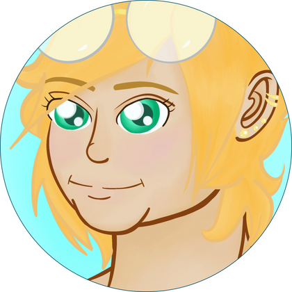 Self Portrait I use as my avatar on VSCO, AO3 &amp; as this very site&#39;s favicon.